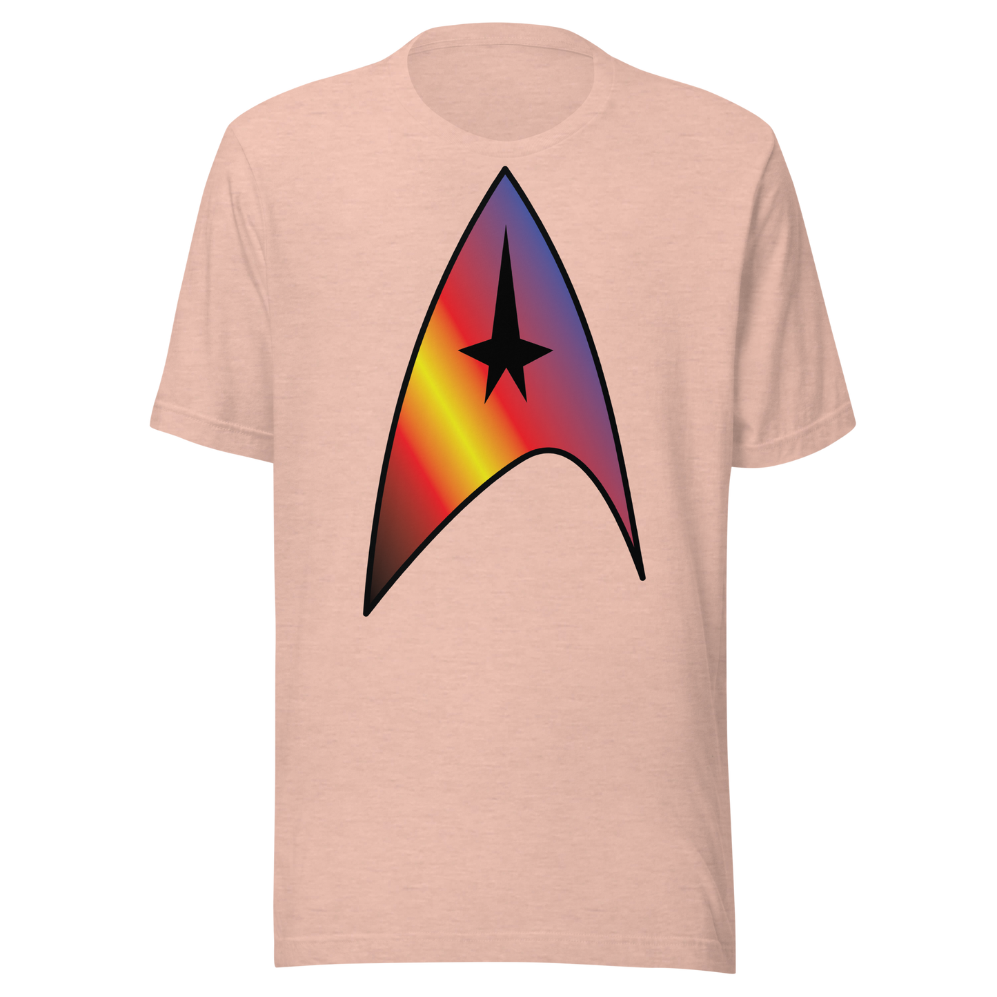 Starfleet Insignia - Polyamory Pride Unisex t-shirt