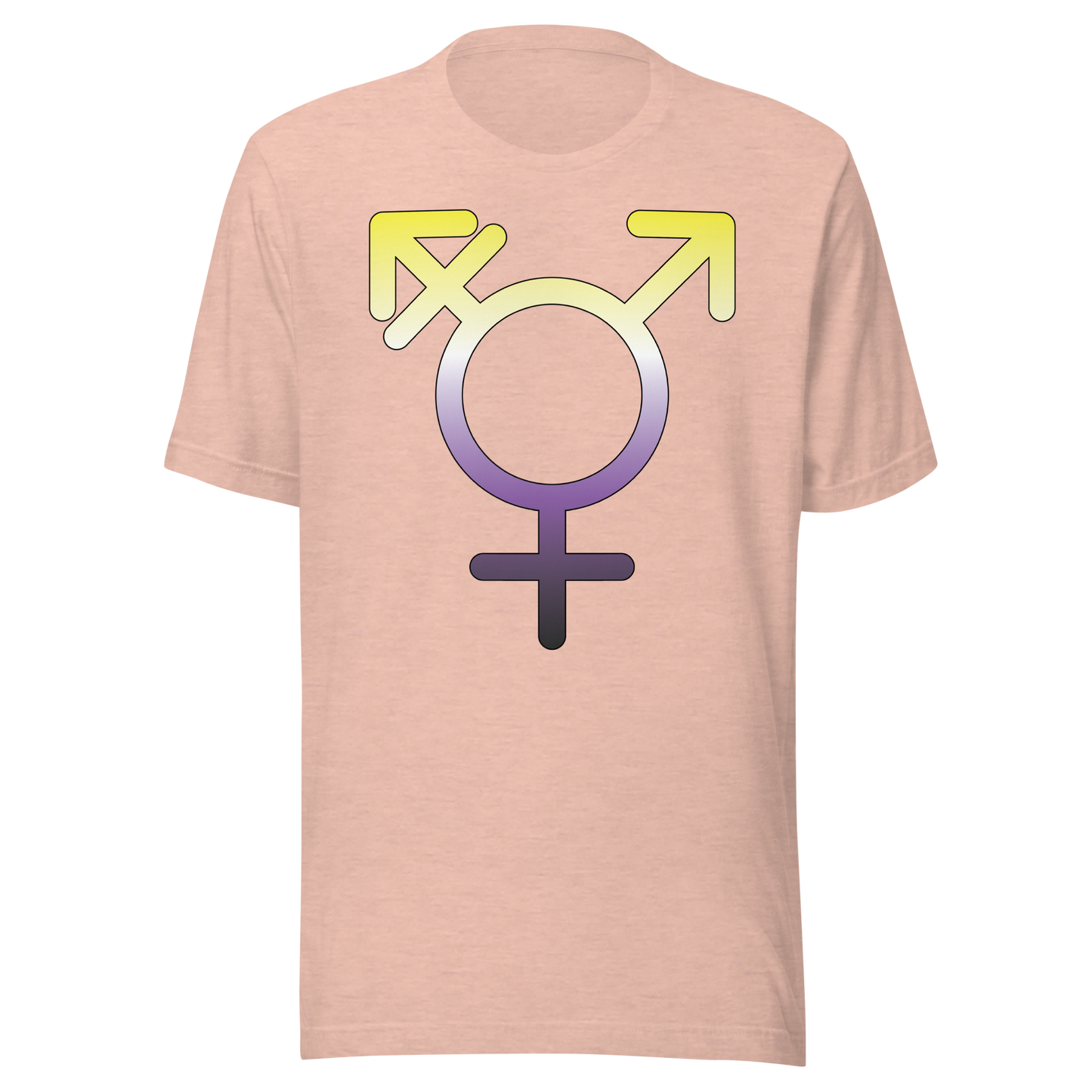 Transgender Symbol - Non-binary Pride Unisex t-shirt