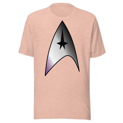 Starfleet Insignia - Asexual/Demisexual Pride Unisex t-shirt