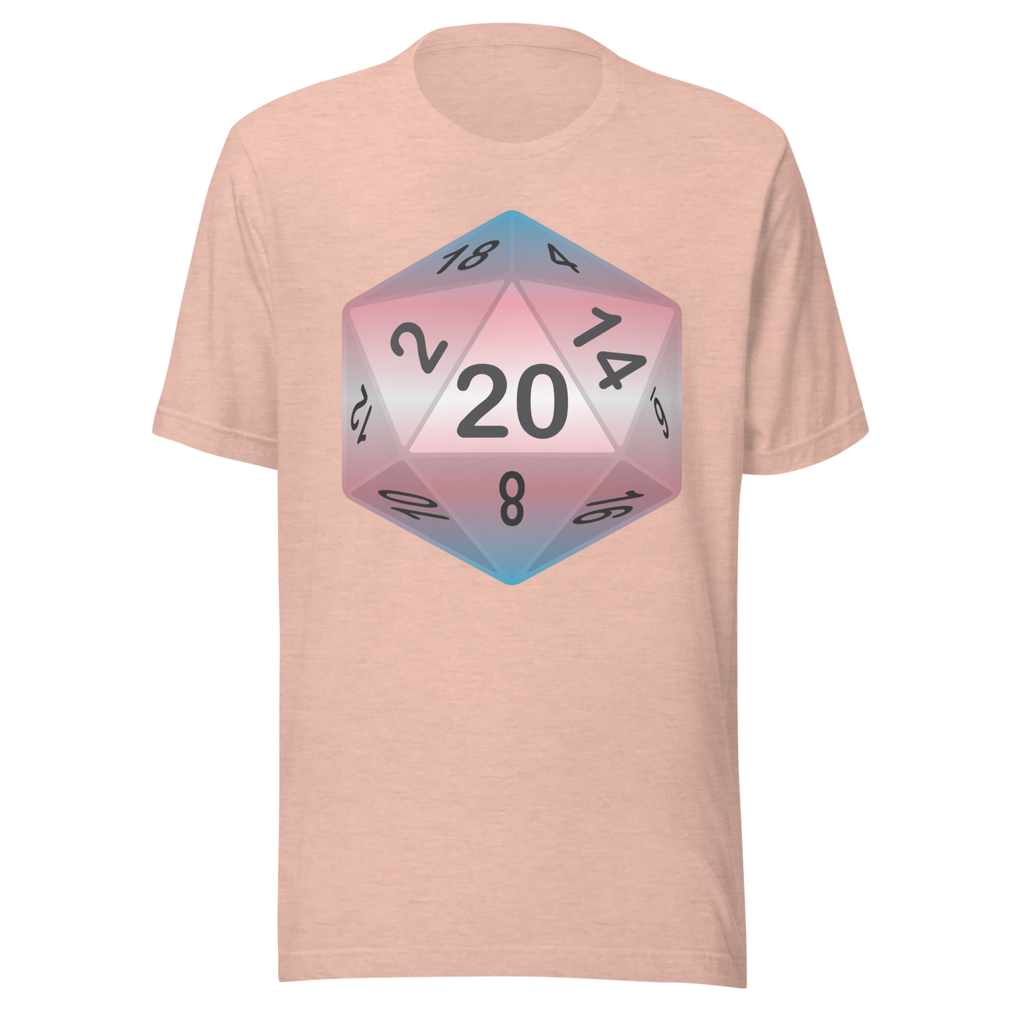 Pride Dice - Transgender Unisex t-shirt