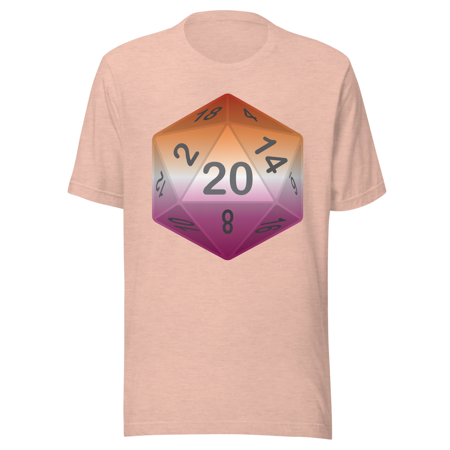 Pride Dice - Lesbian Unisex t-shirt