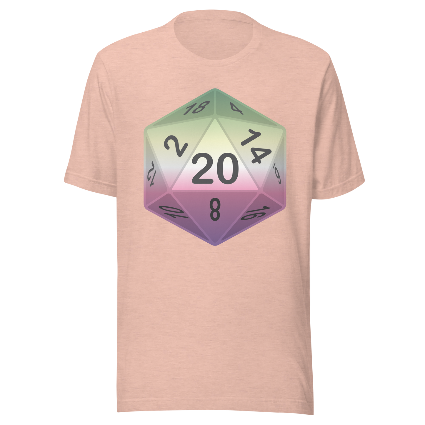 Pride Dice - Genderfae Unisex t-shirt