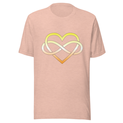 Polyamory Infinity Heart - Maverique Unisex t-shirt