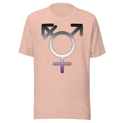 Transgender Symbol - Asexual/Demisexual Pride Unisex t-shirt