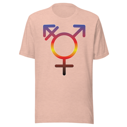 Transgender Symbol - Polyamory Pride Unisex t-shirt