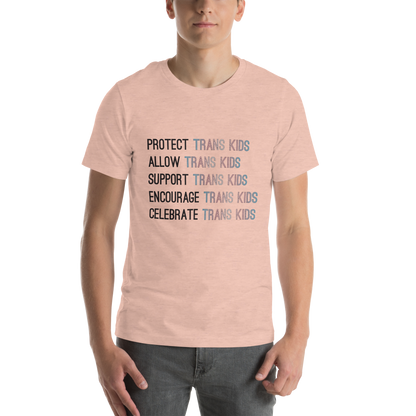 Support Trans Kids Unisex t-shirt