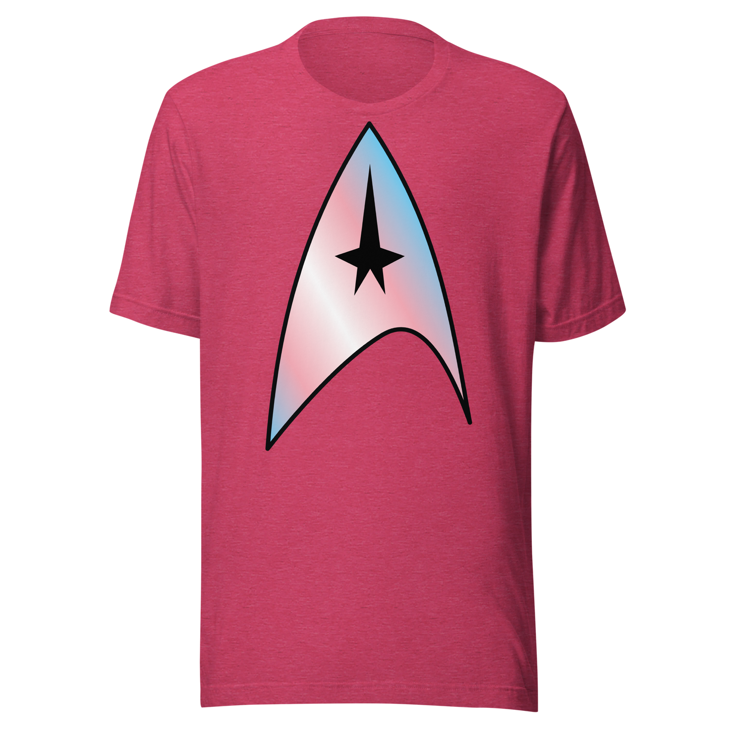 Starfleet Insignia - Trans Pride Unisex t-shirt