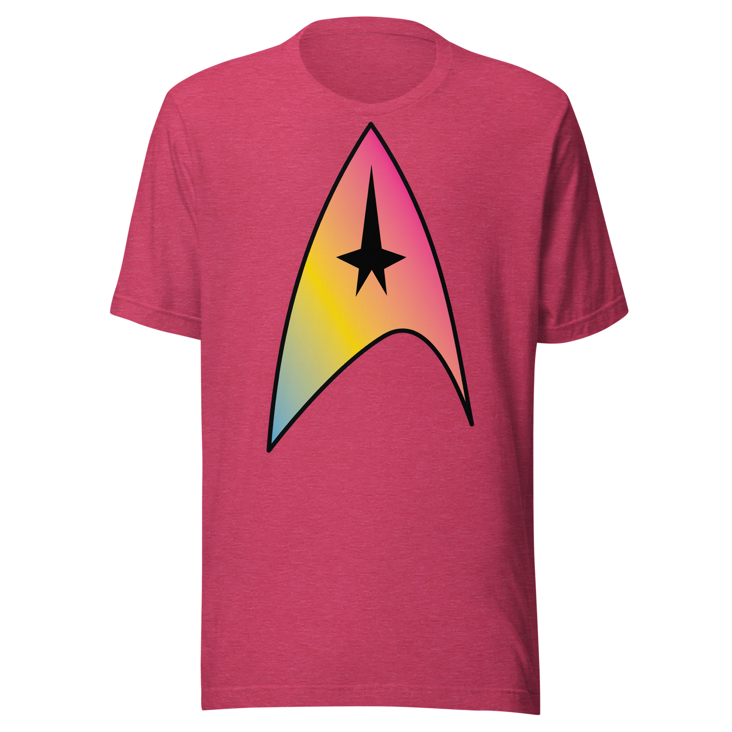 Starfleet Insignia - Pansexual Pride Unisex t-shirt