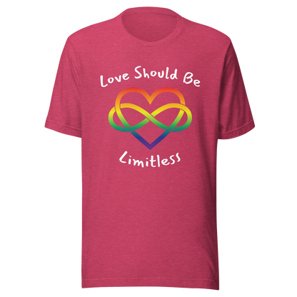 Love Should Be Limitless Unisex t-shirt