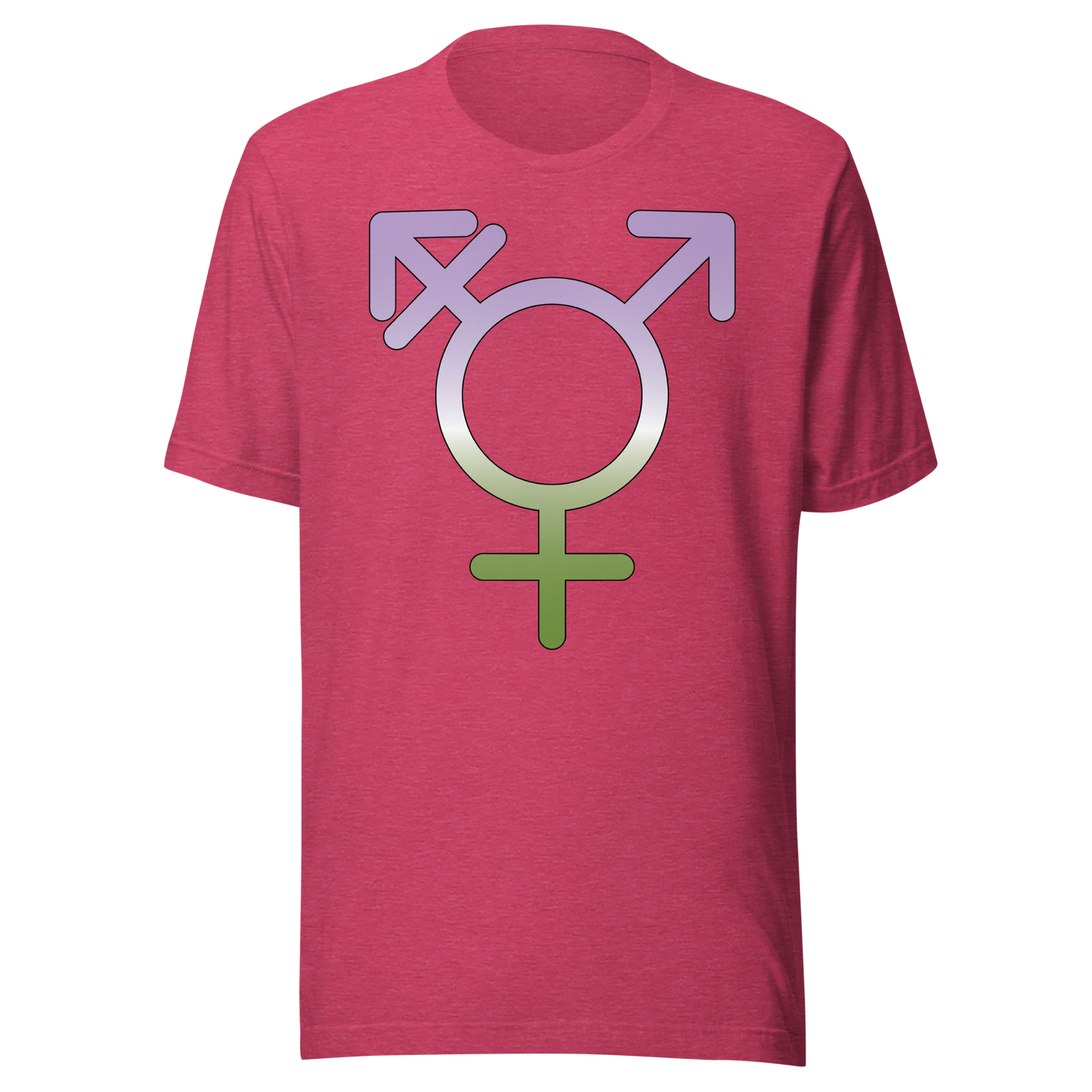 Transgender Symbol - Genderqueer Pride Unisex t-shirt