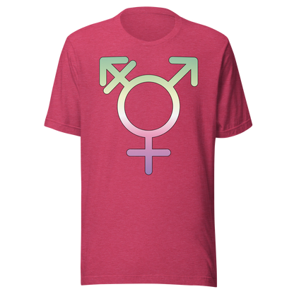 Transgender Symbol - Genderfae Pride Unisex t-shirt