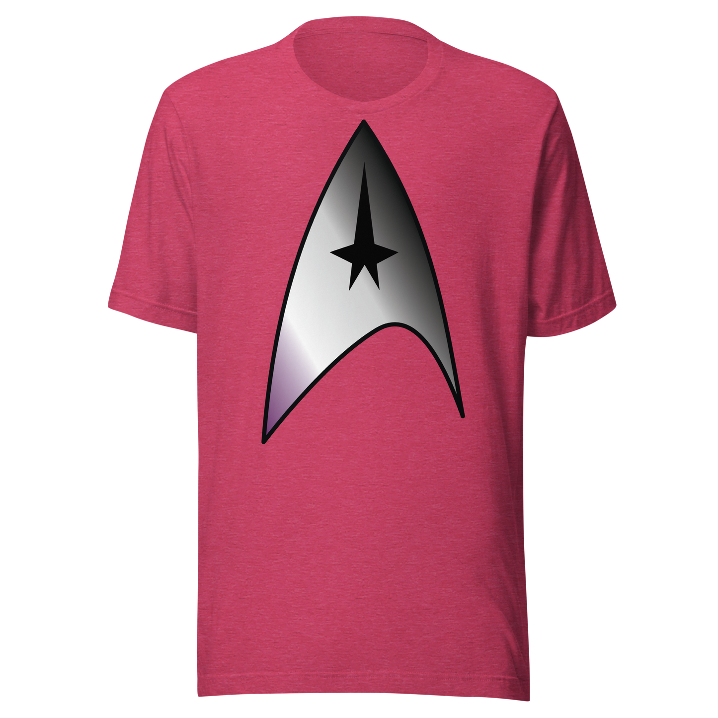 Starfleet Insignia - Asexual/Demisexual Pride Unisex t-shirt