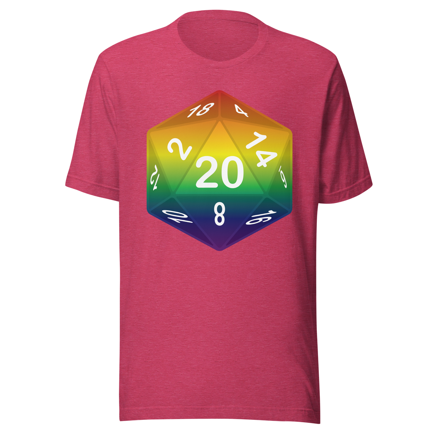 Pride Dice - Rainbow Unisex t-shirt