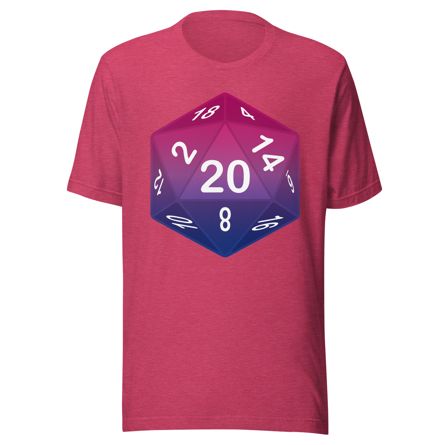 Pride Dice - Bisexual Unisex t-shirt