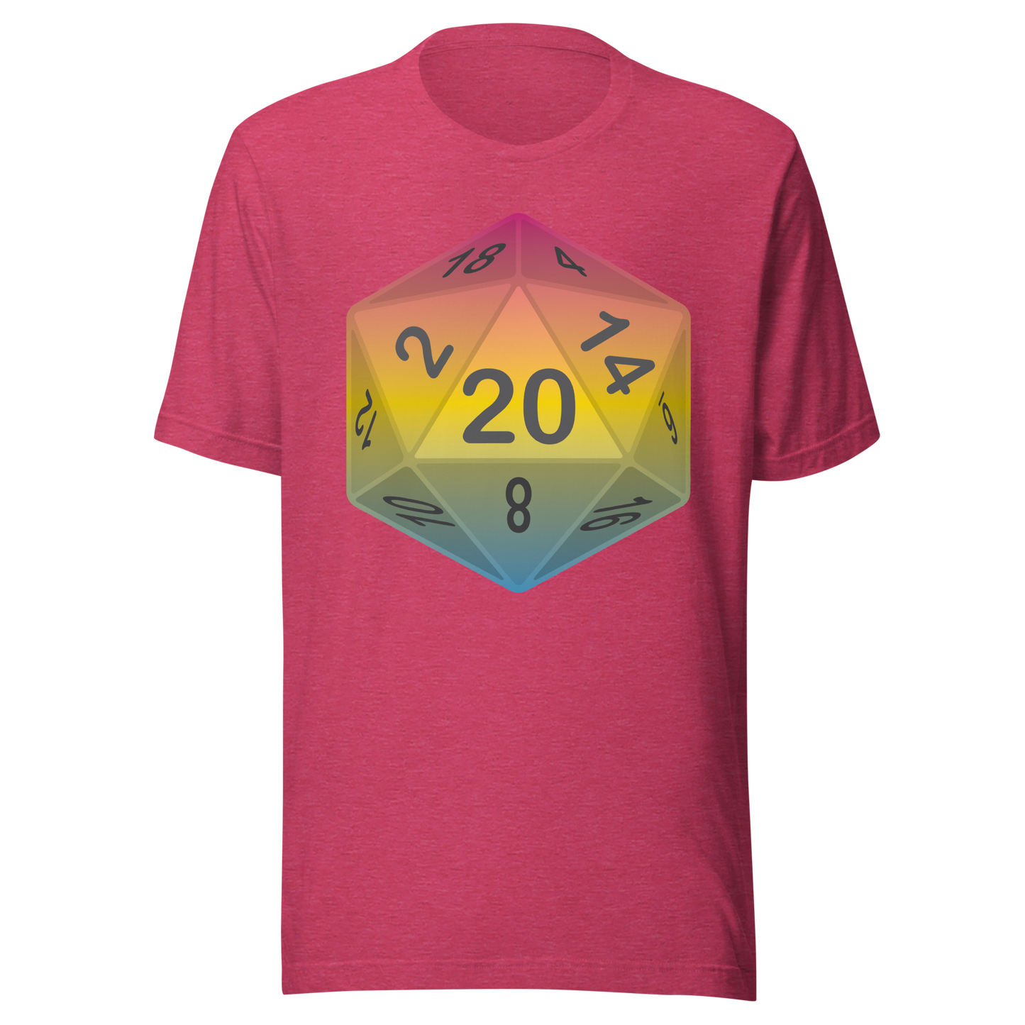 Pride Dice - Pansexual Unisex t-shirt