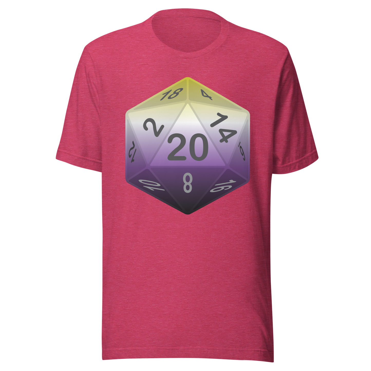 Pride Dice - Non-binary Unisex t-shirt