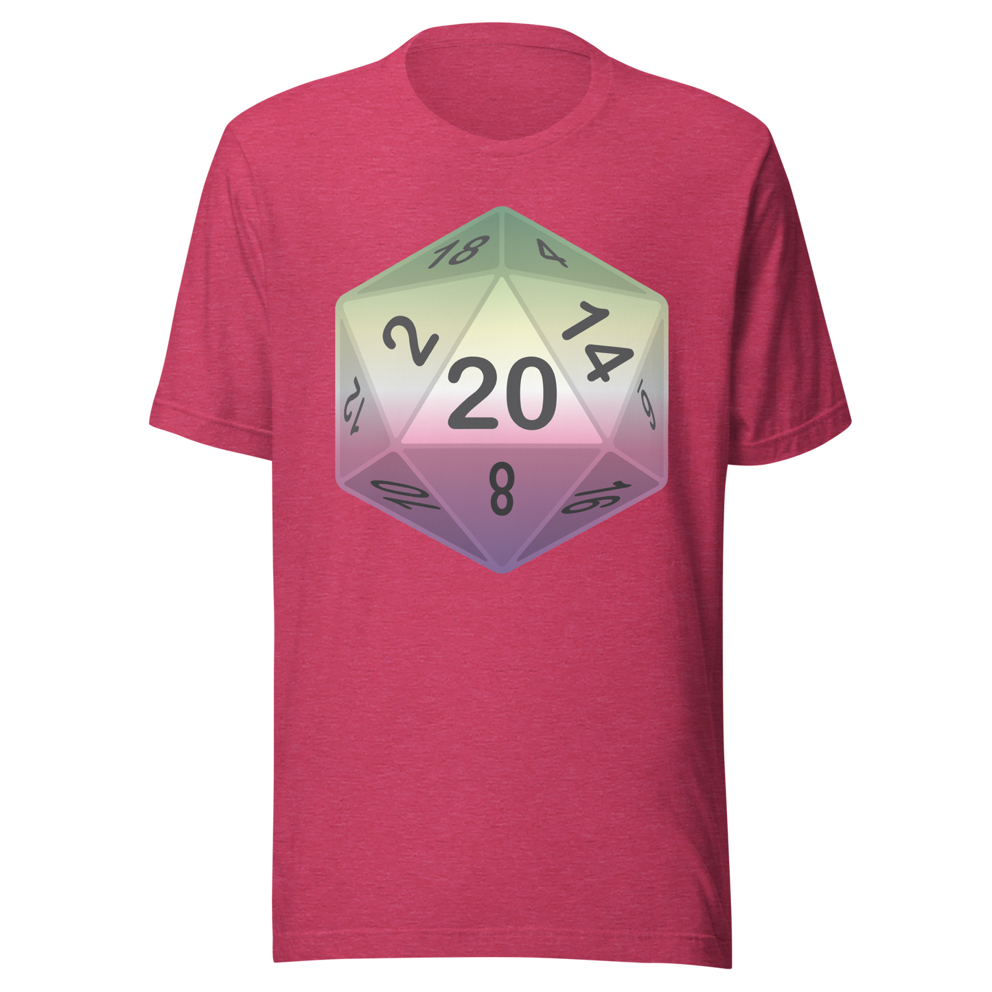 Pride Dice - Genderfae Unisex t-shirt