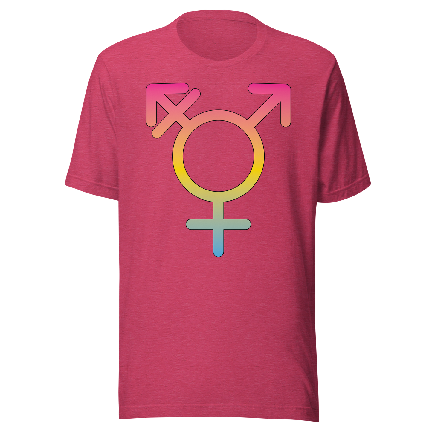 Transgender Symbol - Pansexual Pride Unisex t-shirt