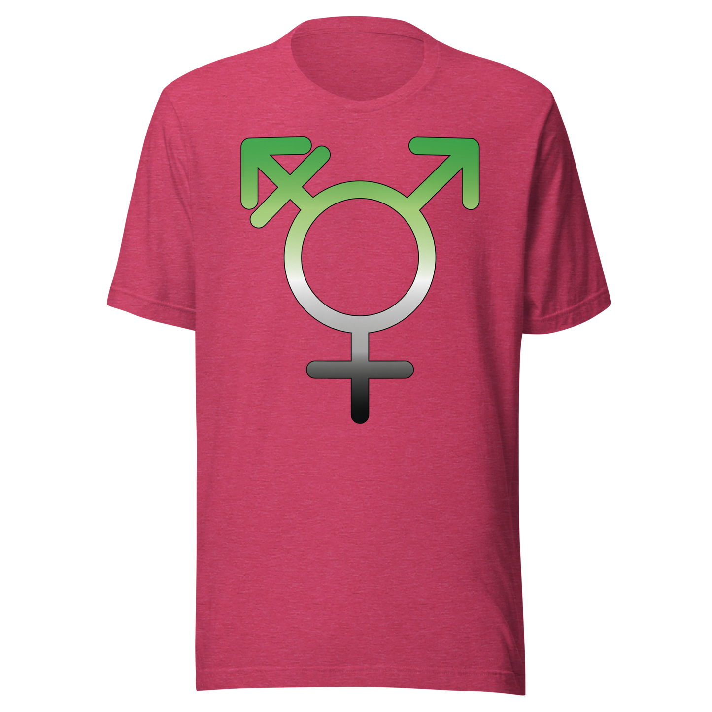 Transgender Symbol - Aromantic Pride Unisex t-shirt