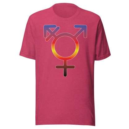 Transgender Symbol - Polyamory Pride Unisex t-shirt