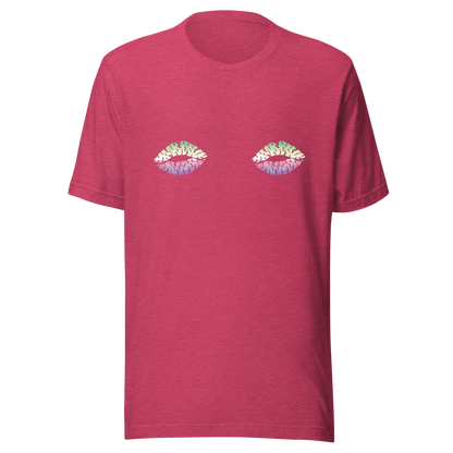 Genderfae Boob Kisses Unisex t-shirt