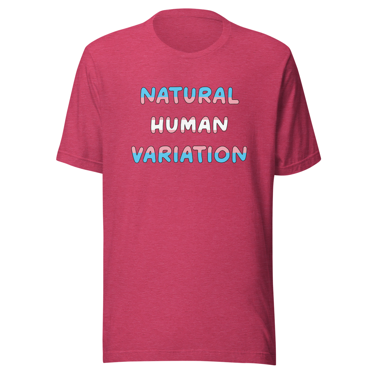 Natural Human Variation Unisex t-shirt