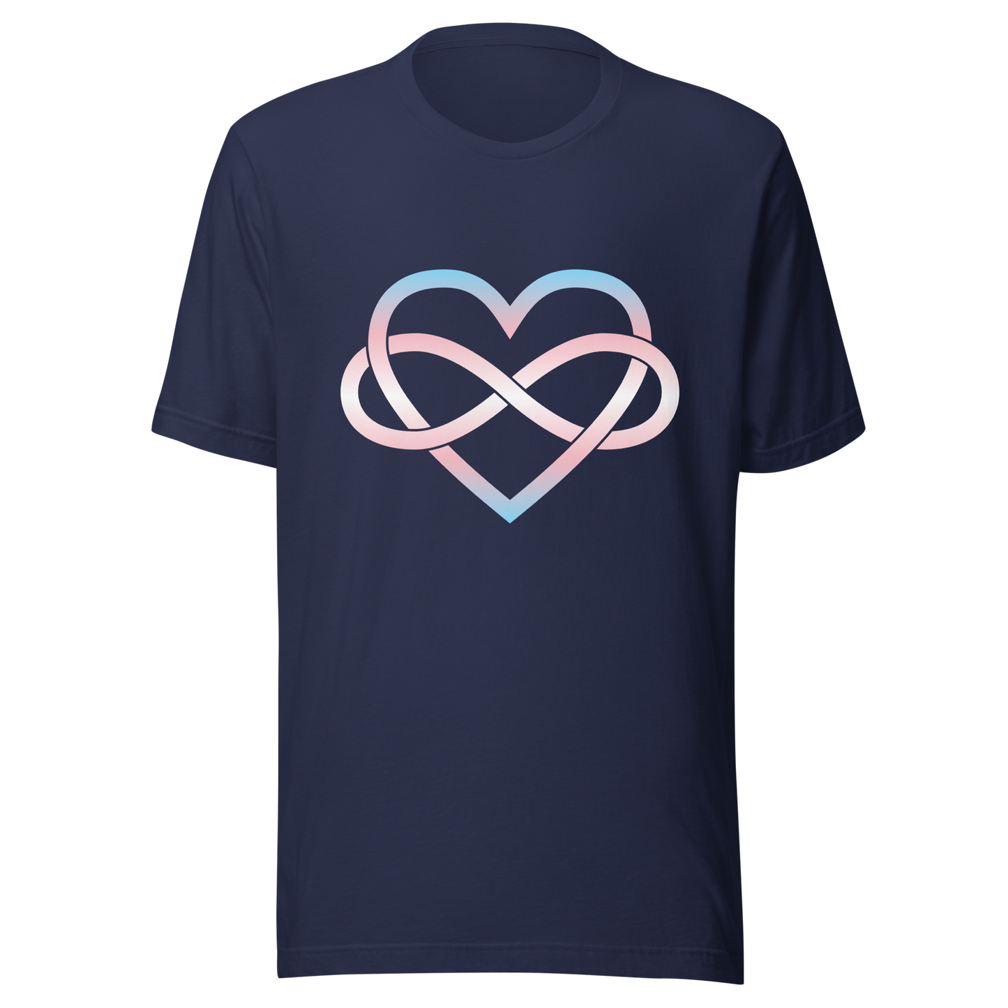 Polyamory Infinity Heart - Trans Unisex t-shirt