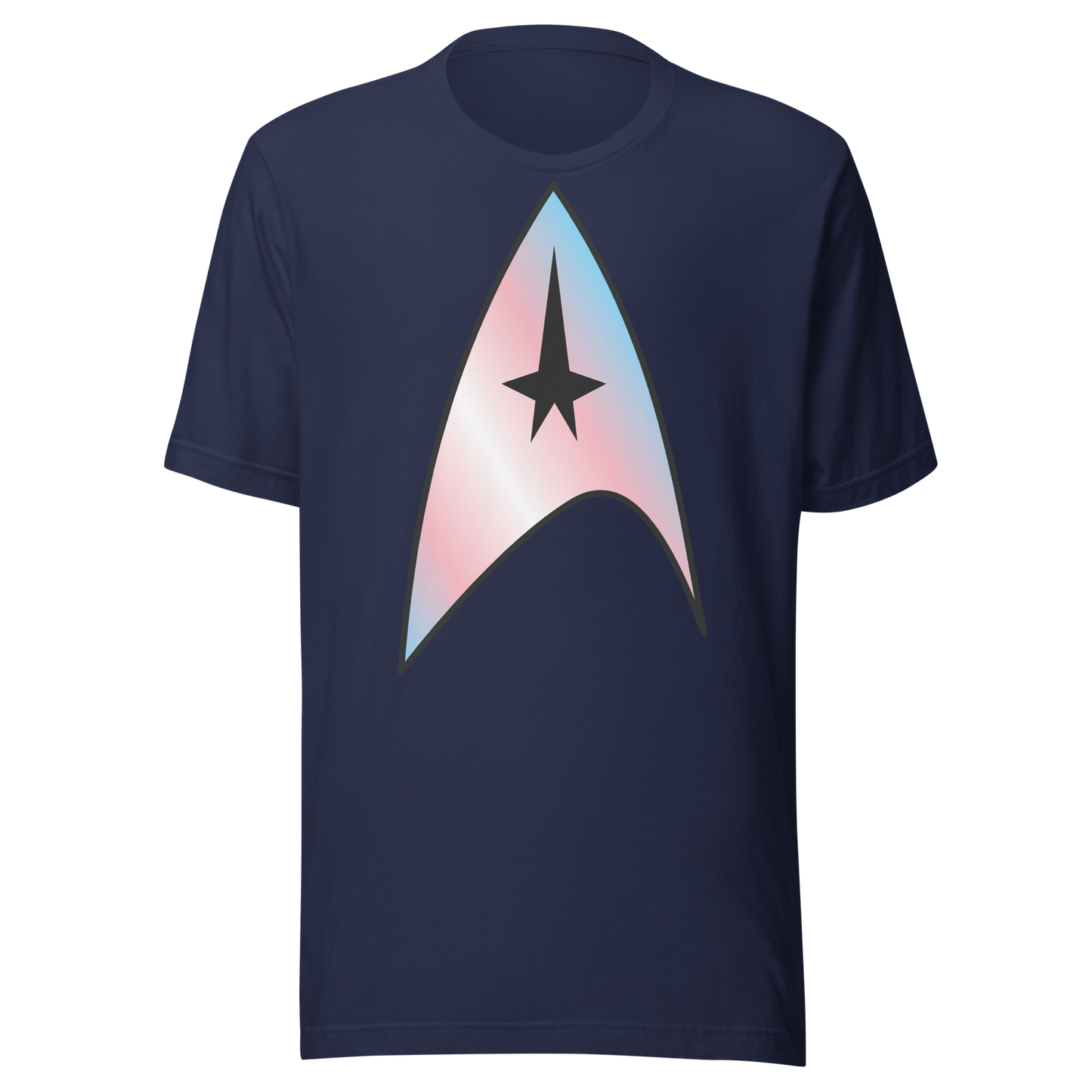 Starfleet Insignia - Trans Pride Unisex t-shirt