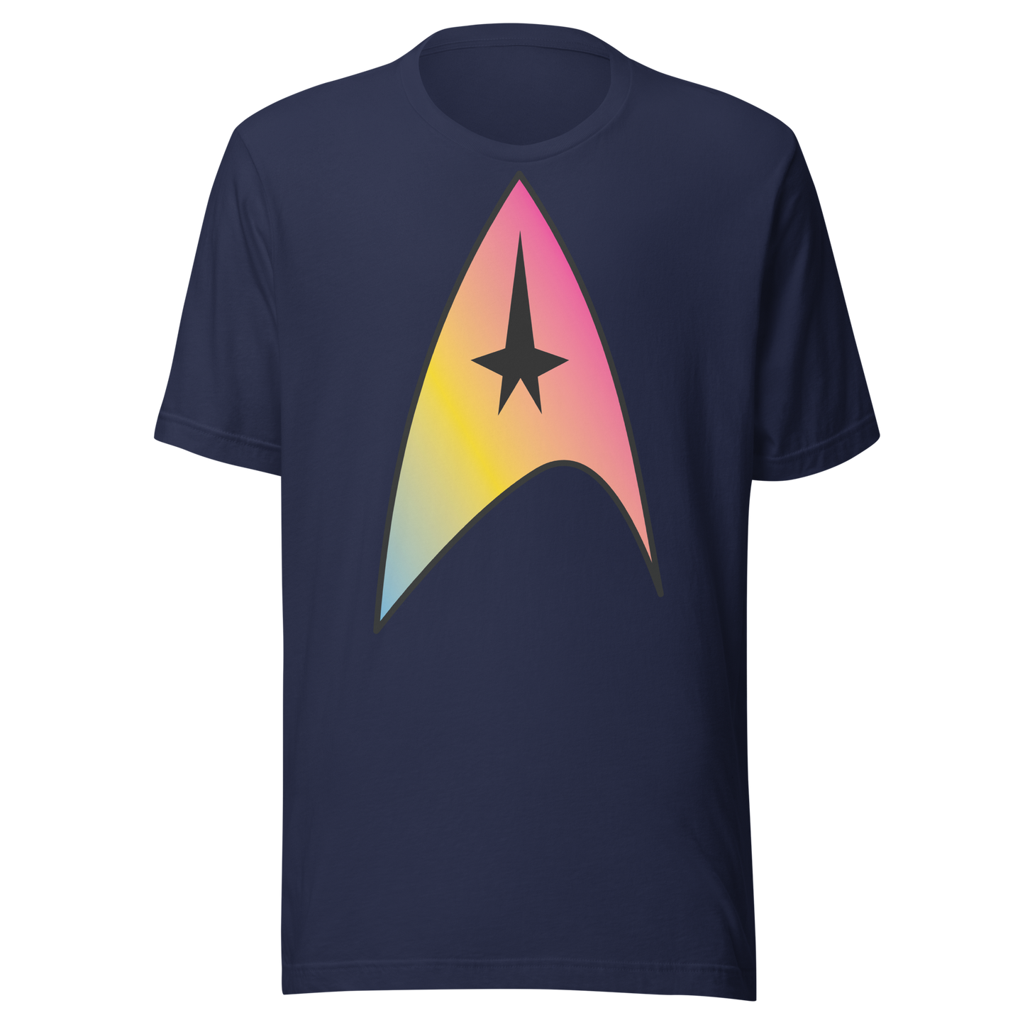 Starfleet Insignia - Pansexual Pride Unisex t-shirt