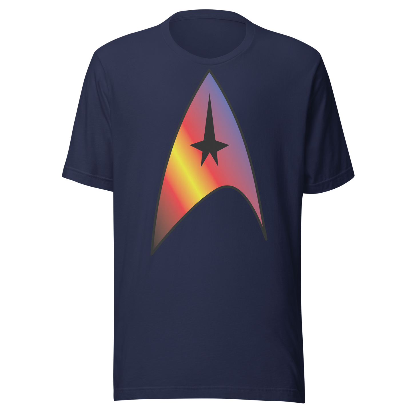 Starfleet Insignia - Polyamory Pride Unisex t-shirt