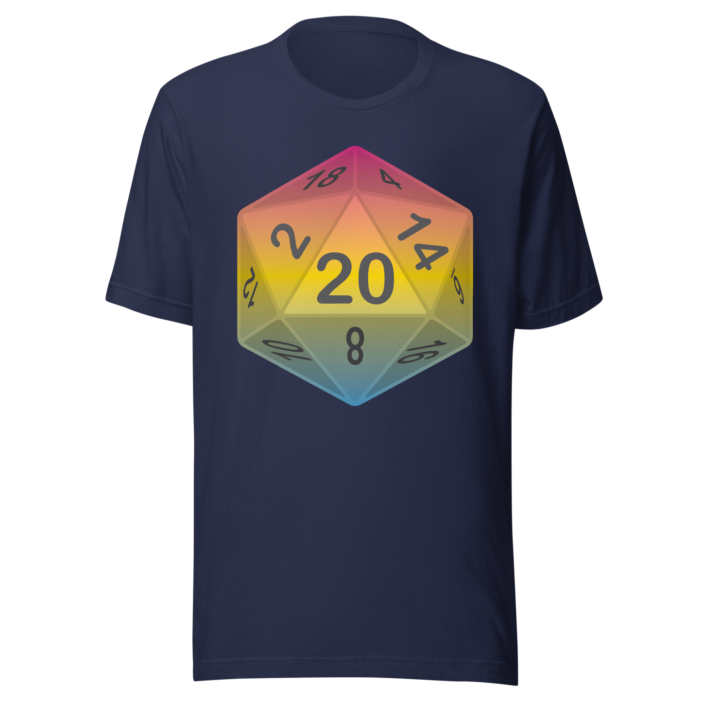 Pride Dice - Pansexual Unisex t-shirt