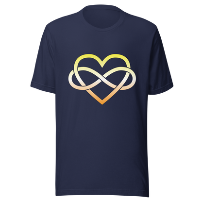 Polyamory Infinity Heart - Maverique Unisex t-shirt