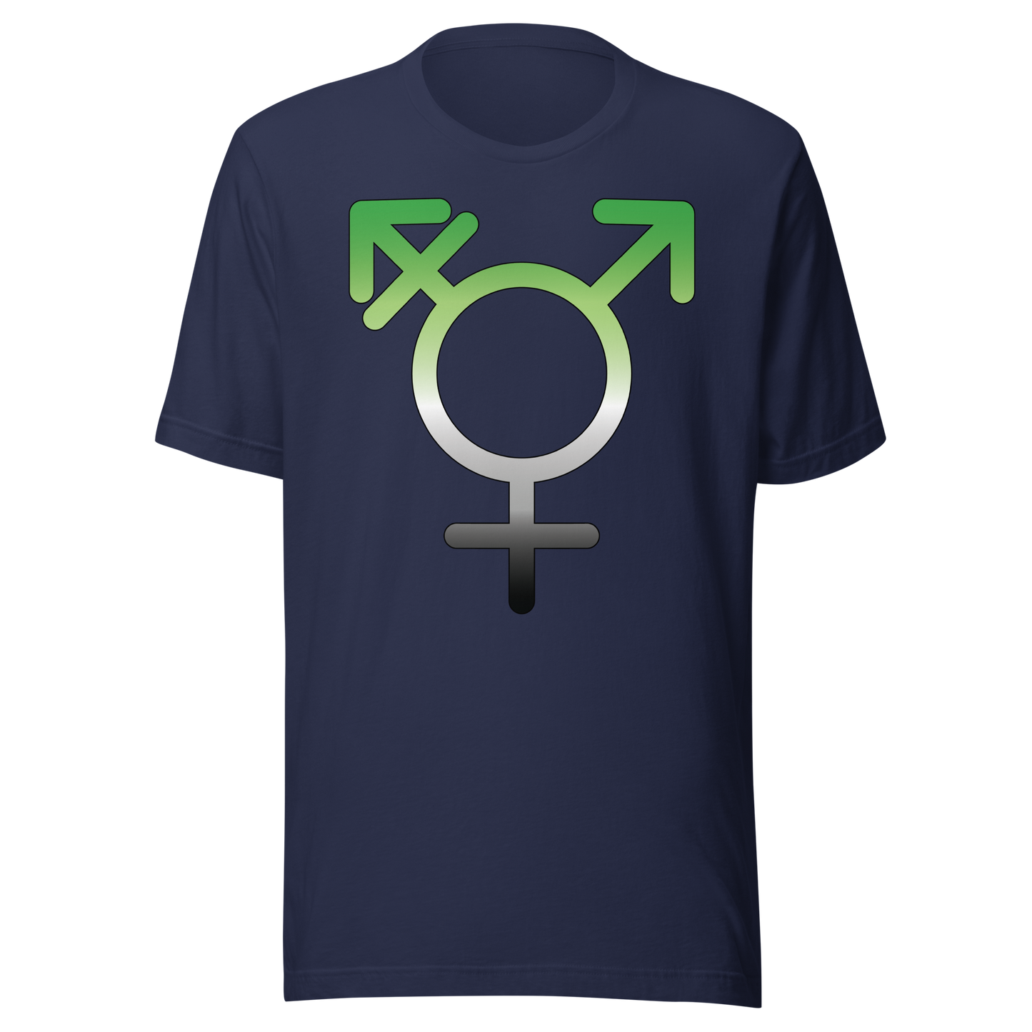 Transgender Symbol - Aromantic Pride Unisex t-shirt