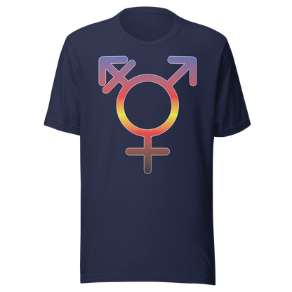 Transgender Symbol - Polyamory Pride Unisex t-shirt