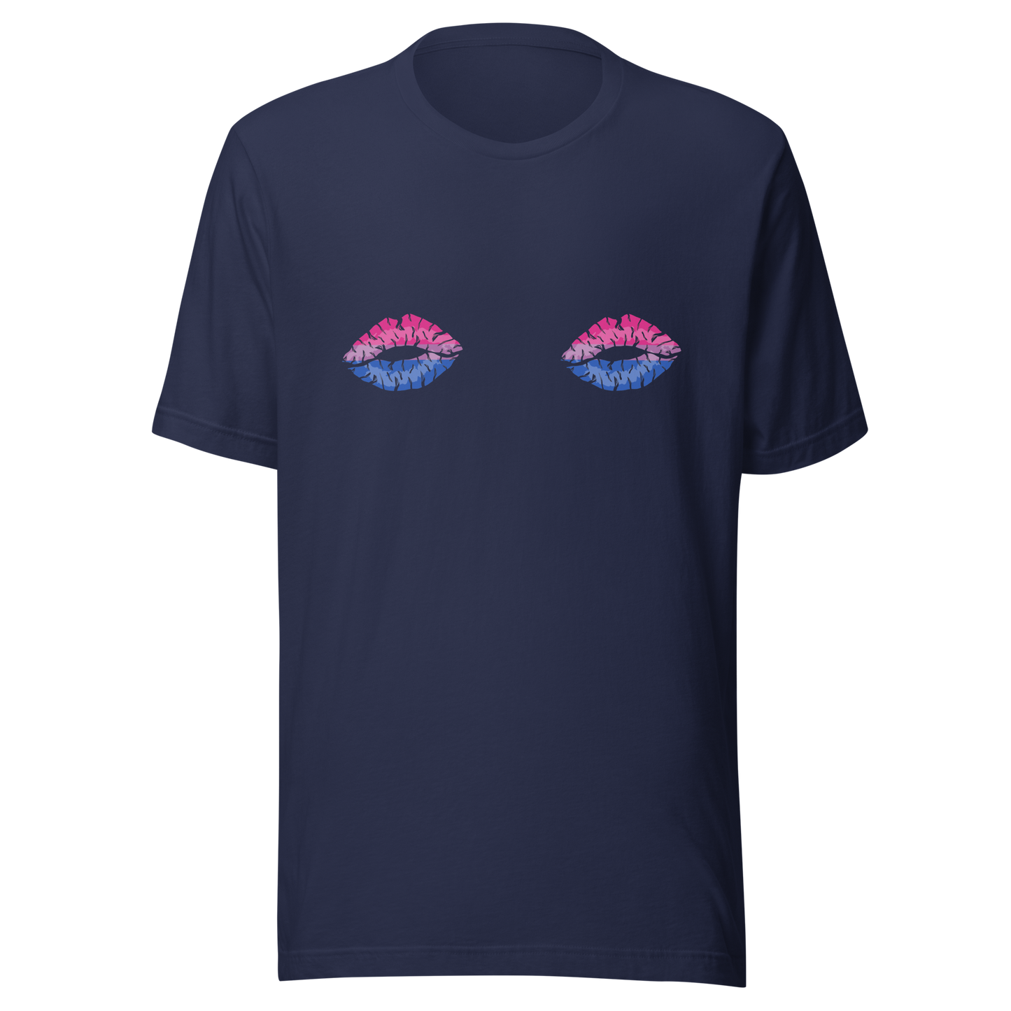 Bi Boob Kisses Unisex t-shirt