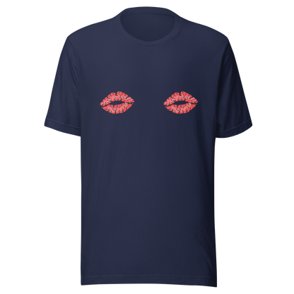 Boob Kisses Unisex t-shirt