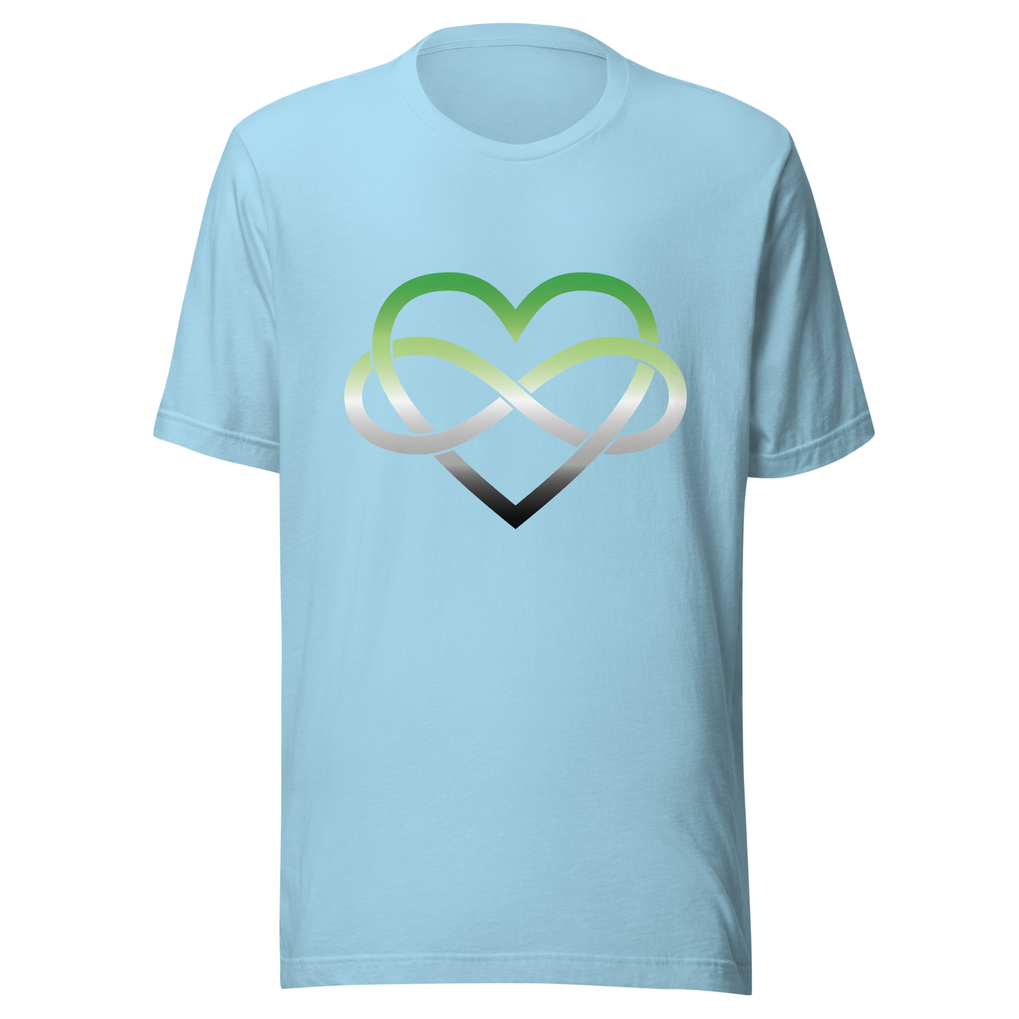 Polyamory Infinity Heart - Aromantic Unisex t-shirt