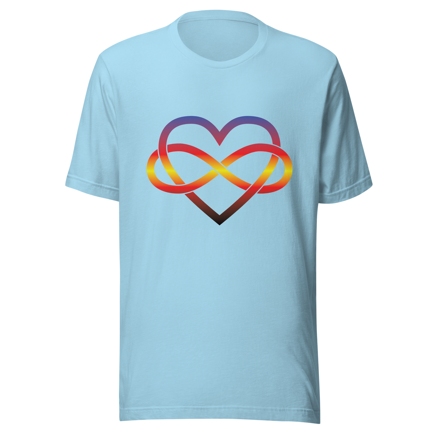 Polyamory Infinity Heart - Polyamory Unisex t-shirt