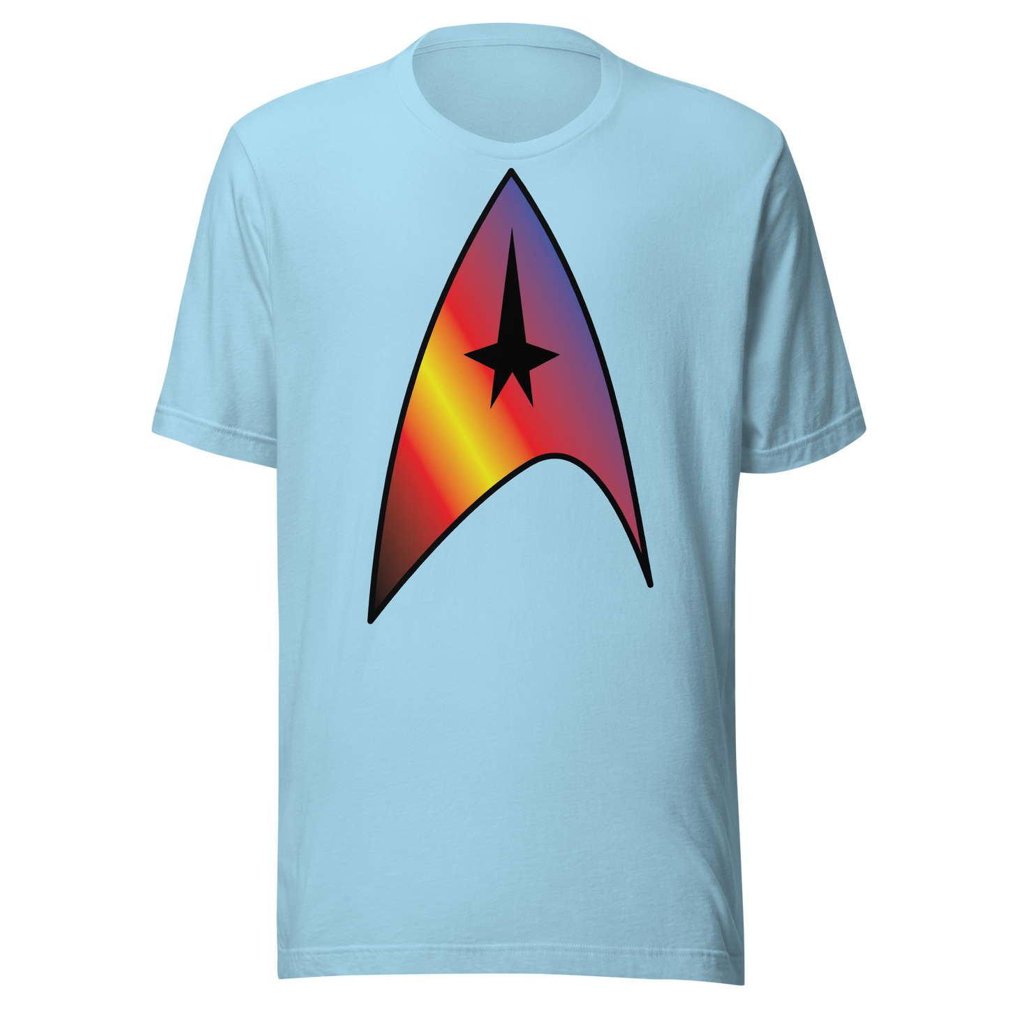 Starfleet Insignia - Polyamory Pride Unisex t-shirt