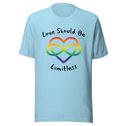 Love Should Be Limitless Unisex t-shirt