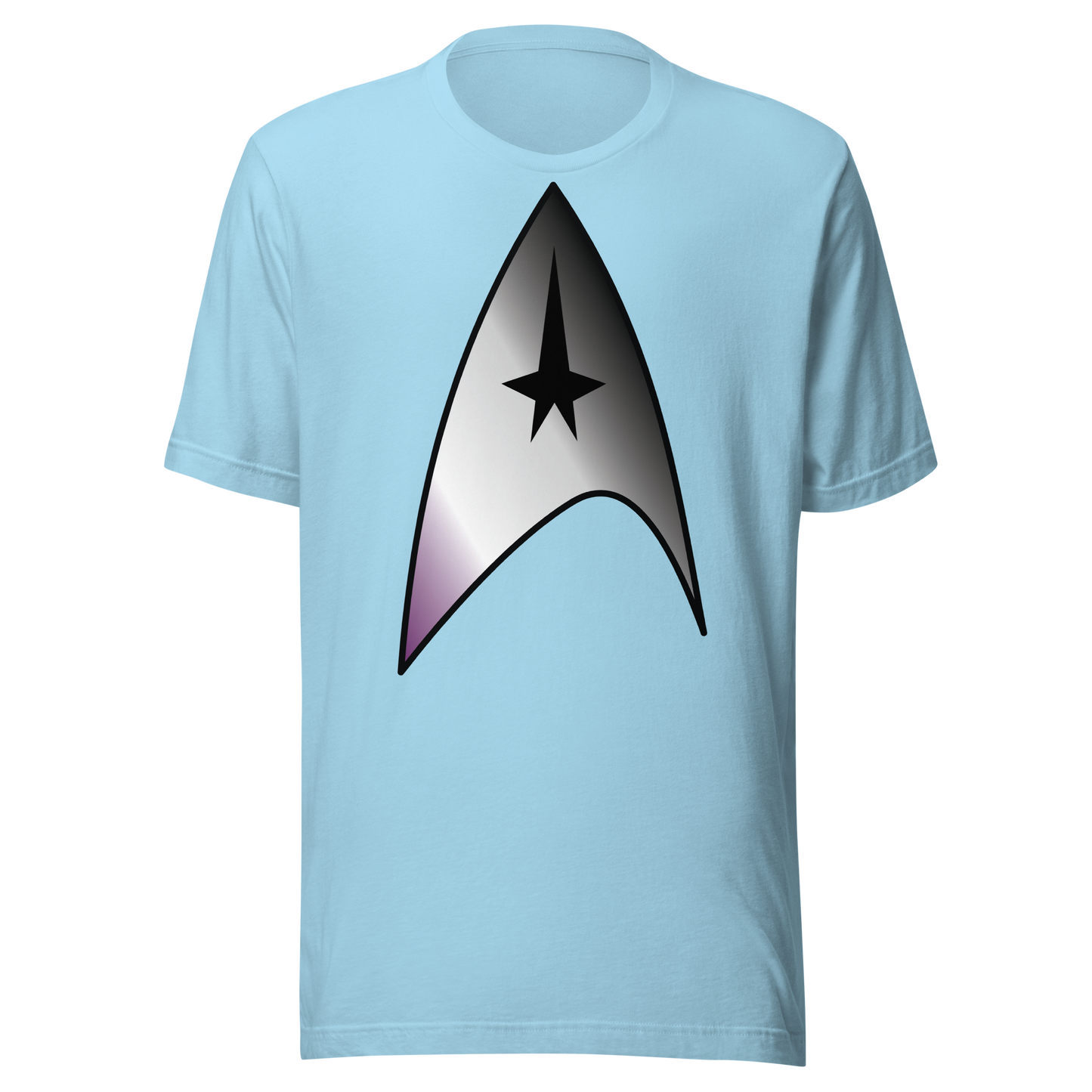 Starfleet Insignia - Asexual/Demisexual Pride Unisex t-shirt