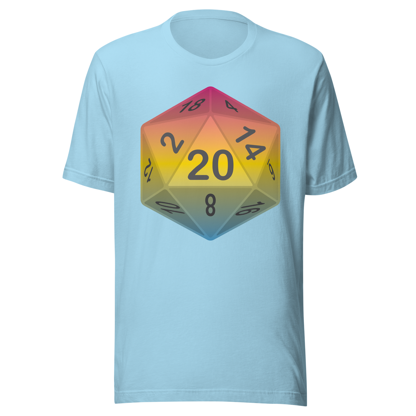 Pride Dice - Pansexual Unisex t-shirt