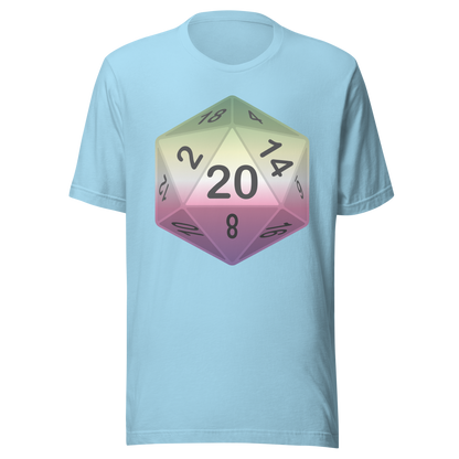 Pride Dice - Genderfae Unisex t-shirt