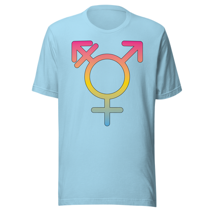 Transgender Symbol - Pansexual Pride Unisex t-shirt