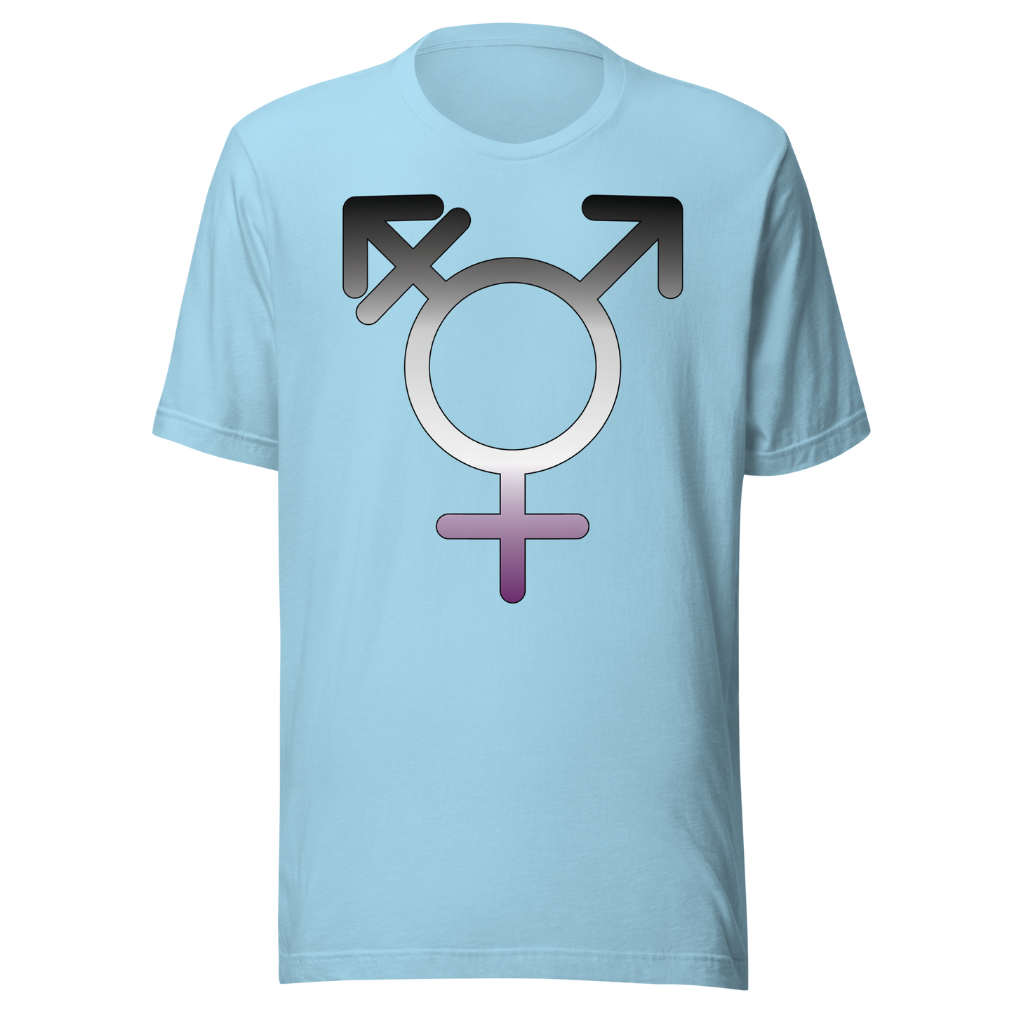 Transgender Symbol - Asexual/Demisexual Pride Unisex t-shirt