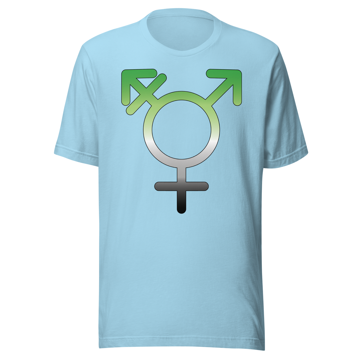 Transgender Symbol - Aromantic Pride Unisex t-shirt