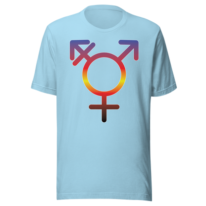 Transgender Symbol - Polyamory Pride Unisex t-shirt