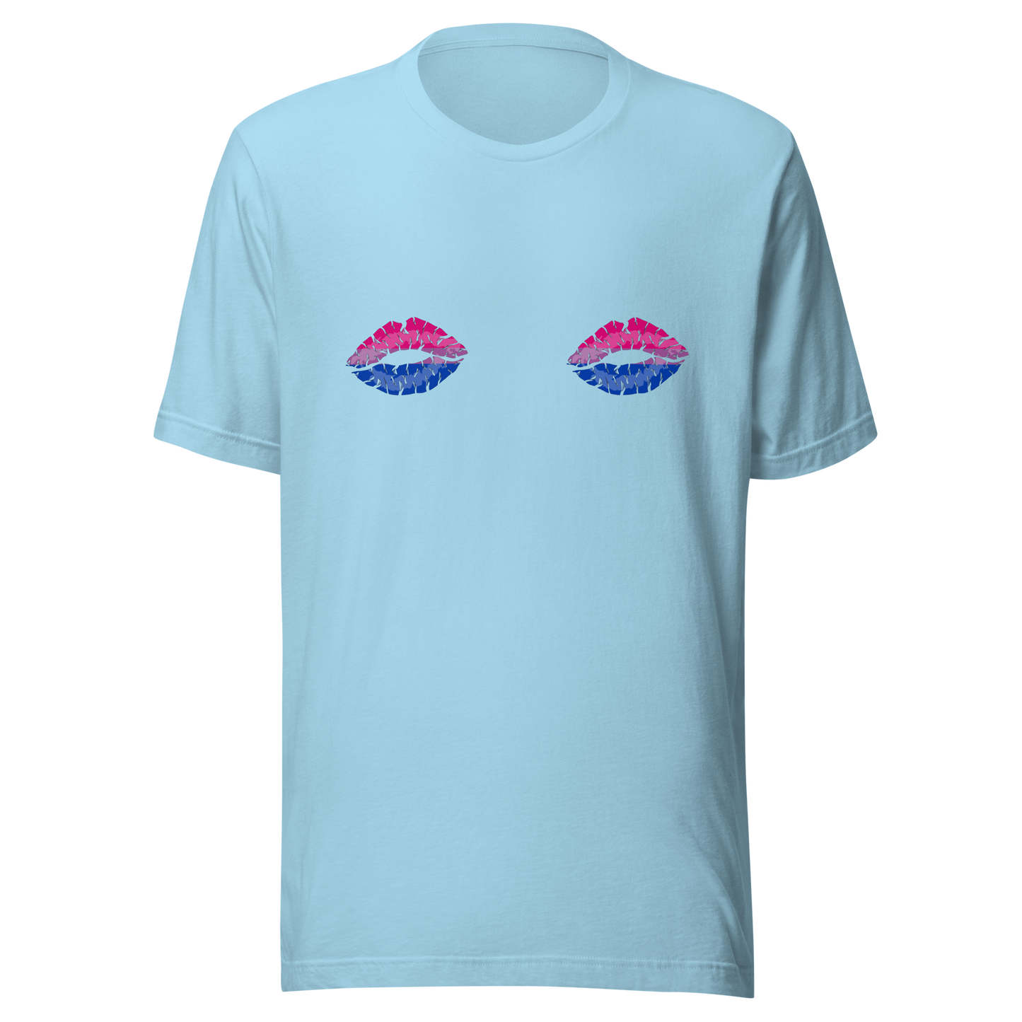 Bi Boob Kisses Unisex t-shirt