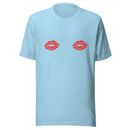 Boob Kisses Unisex t-shirt