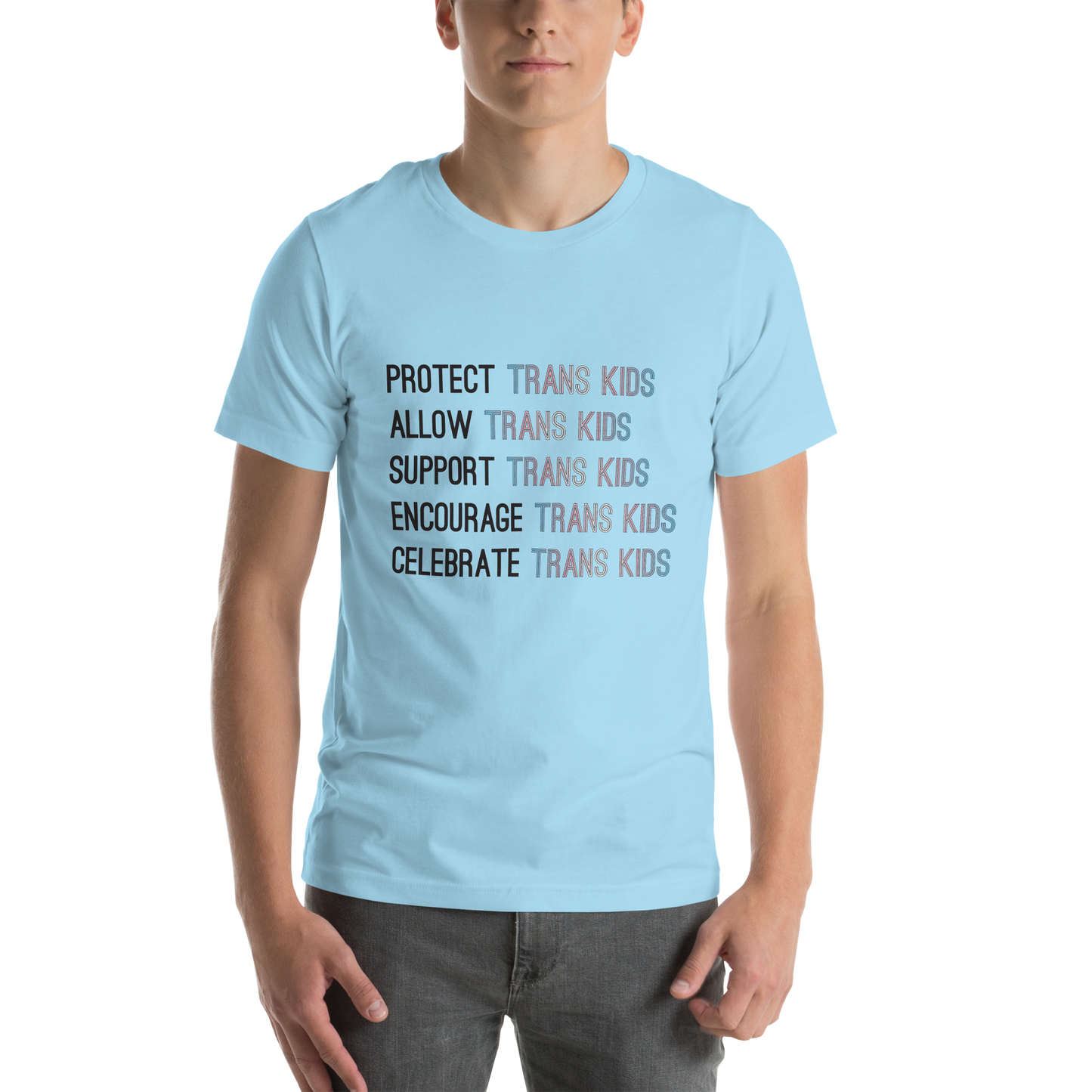 Support Trans Kids Unisex t-shirt